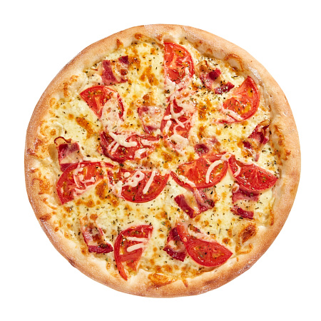 Пицца " Сливочный бекон" 30 см.