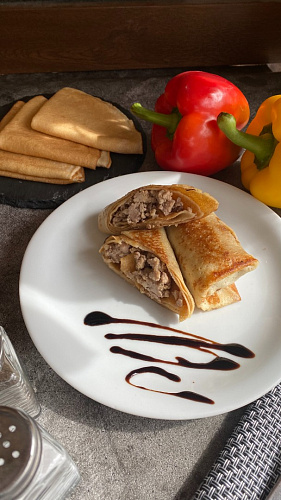 Блины с мясом от Кафе Бистро Центральное